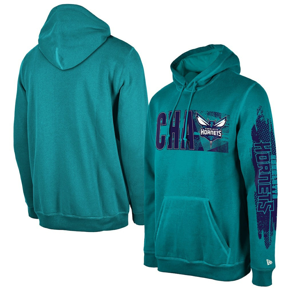 Charlotte Hornets Tip-Off Collection Pullover Hoodie Teal