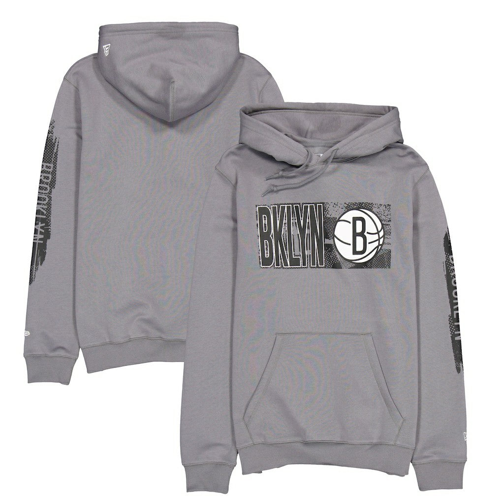Brooklyn Nets Tip-Off Collection Pullover Hoodie Charcoal