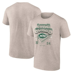 Luke Combs x New York Jets Growin' Up and Gettin' Old Tour T-Shirt Tan