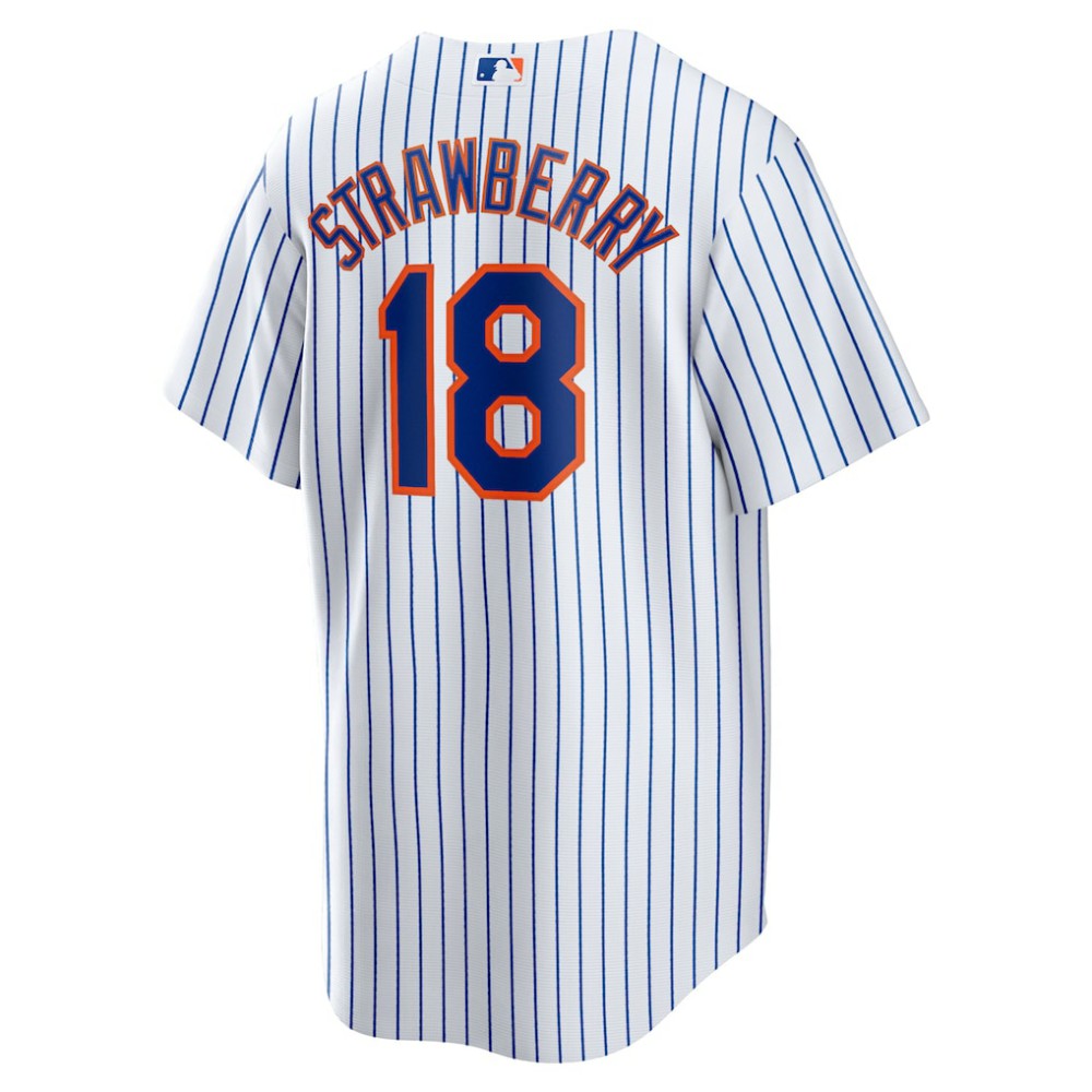 Darryl Strawberry New York Mets Nike Home Replica Retired Player Jersey - White Jerseys