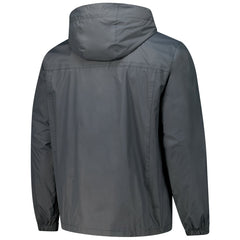 Green Bay Packers Dunbrooke Tropic Waterproof Packable Full-Zip Hoodie Jacket  Graphite