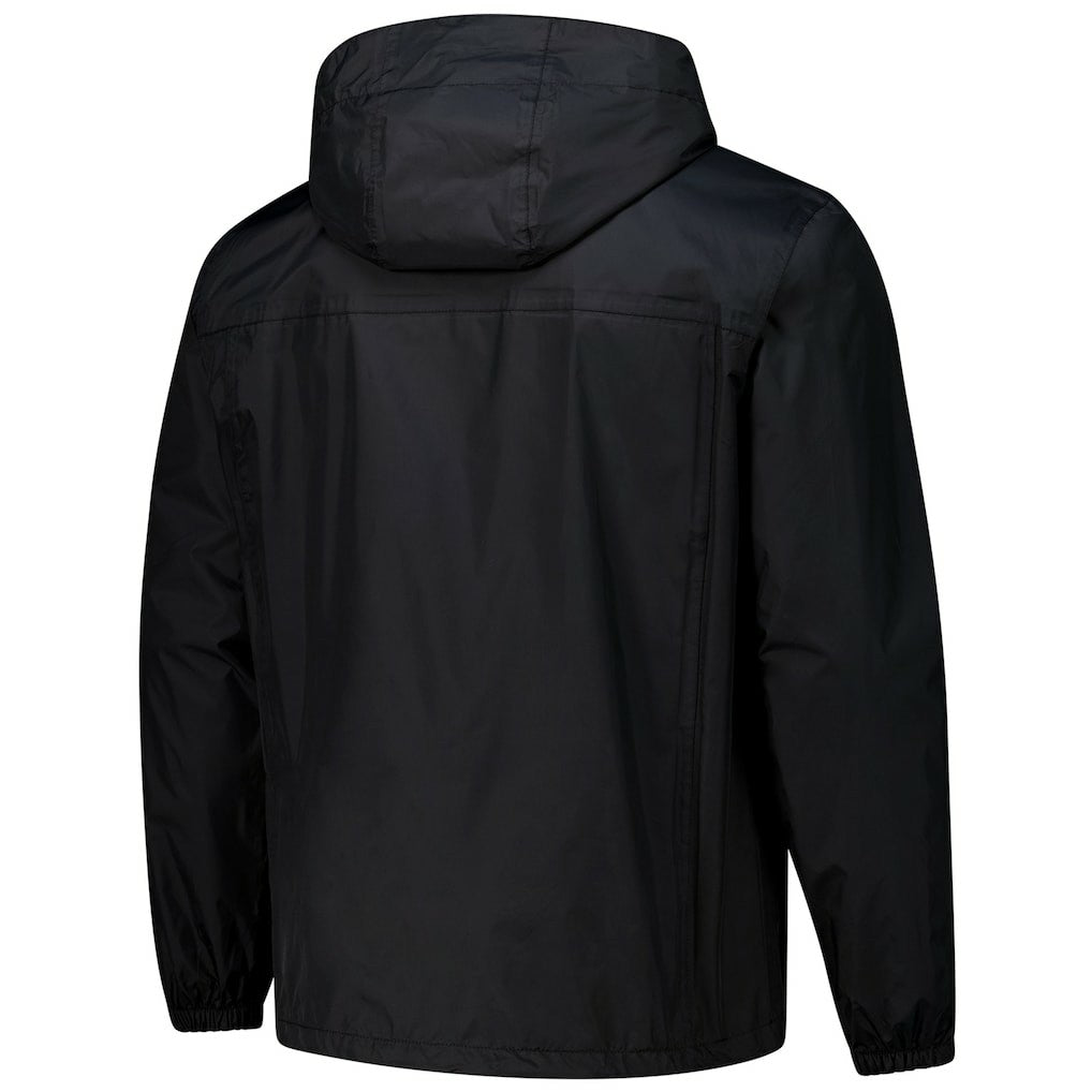 Jacksonville Jaguars Dunbrooke Tropic Waterproof Packable Full-Zip Hoodie Jacket  Black