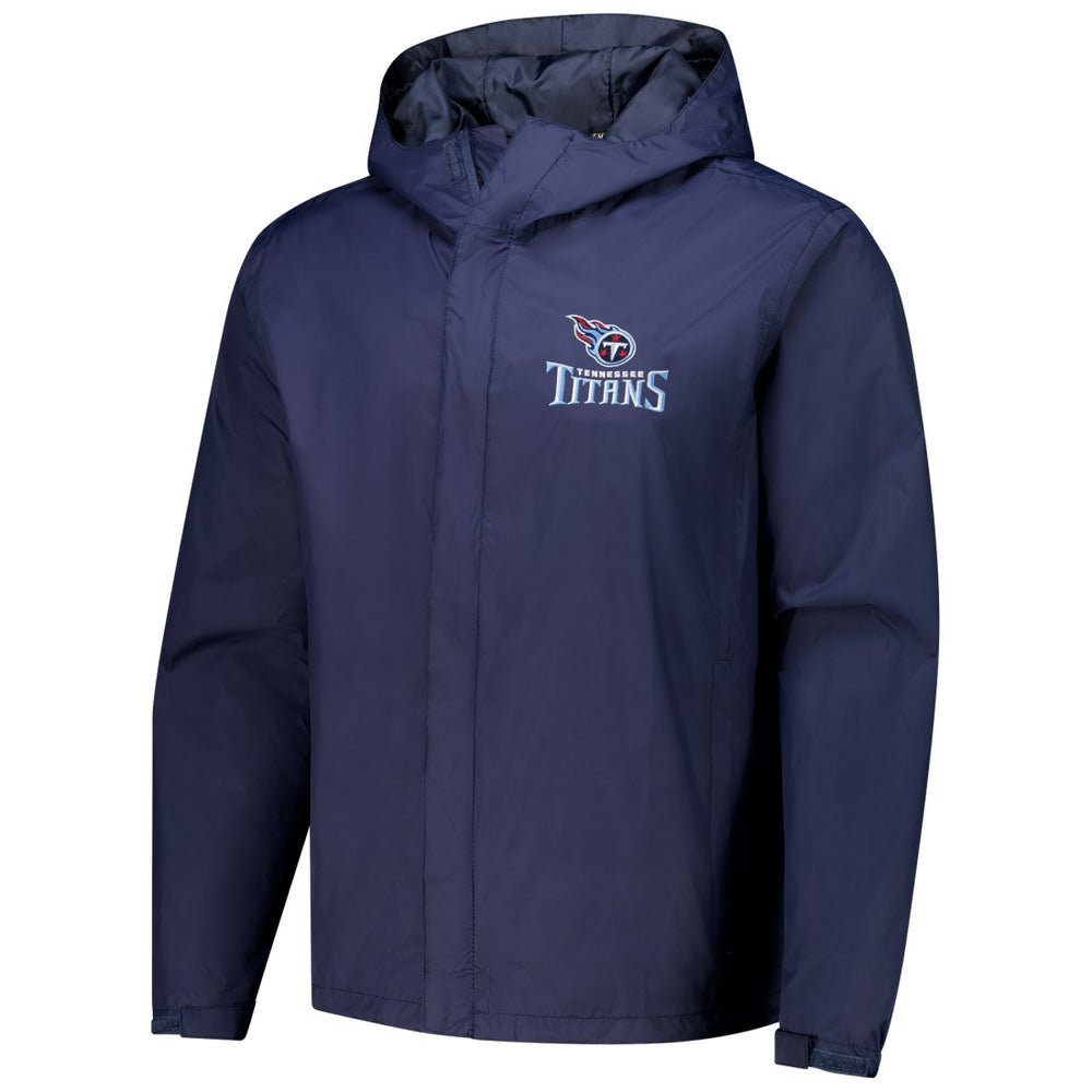 Tennessee Titans Dunbrooke Tropic Waterproof Packable Full-Zip Hoodie Jacket  Navy