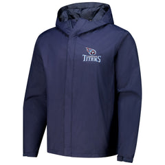 Tennessee Titans Dunbrooke Tropic Waterproof Packable Full-Zip Hoodie Jacket  Navy