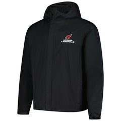 Arizona Cardinals Dunbrooke Tropic Waterproof Packable Full-Zip Hoodie Jacket  Black