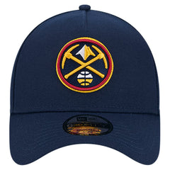Denver Nuggets A-Frame 9FORTY Adjustable Hat Navy