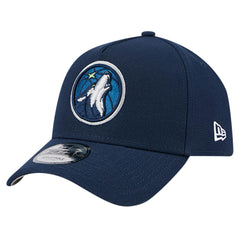 Minnesota Timberwolves A-Frame 9FORTY Adjustable Hat Navy
