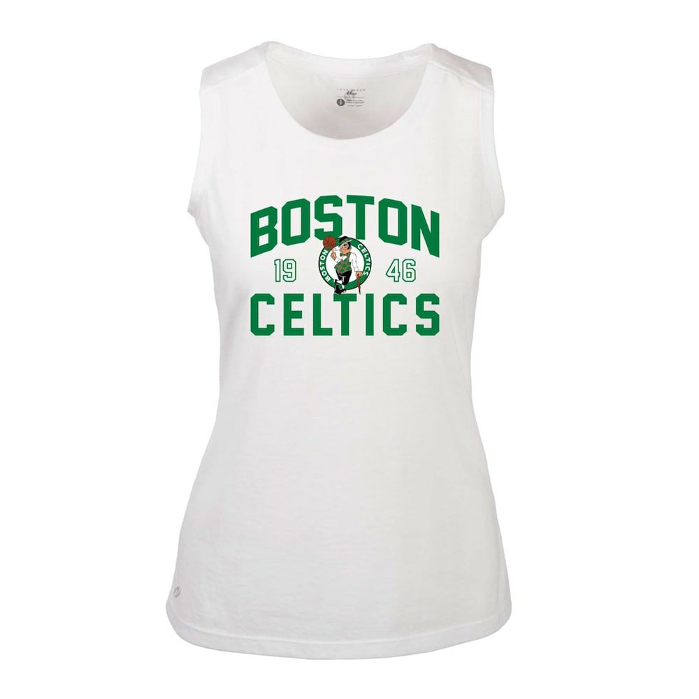 Boston Celtics Levelwear Women's Macy Tank Top White