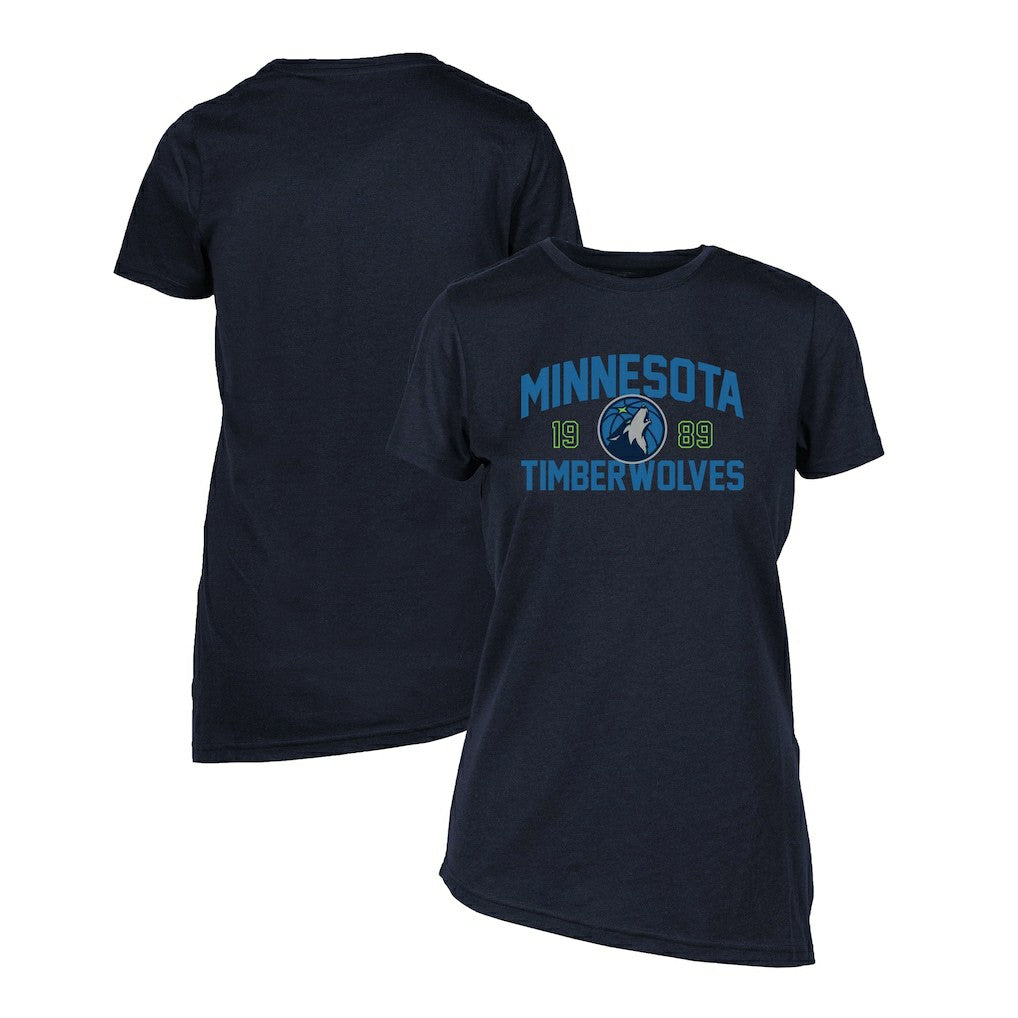 Minnesota Timberwolves Levelwear Women's Birch T-Shirt Navy
