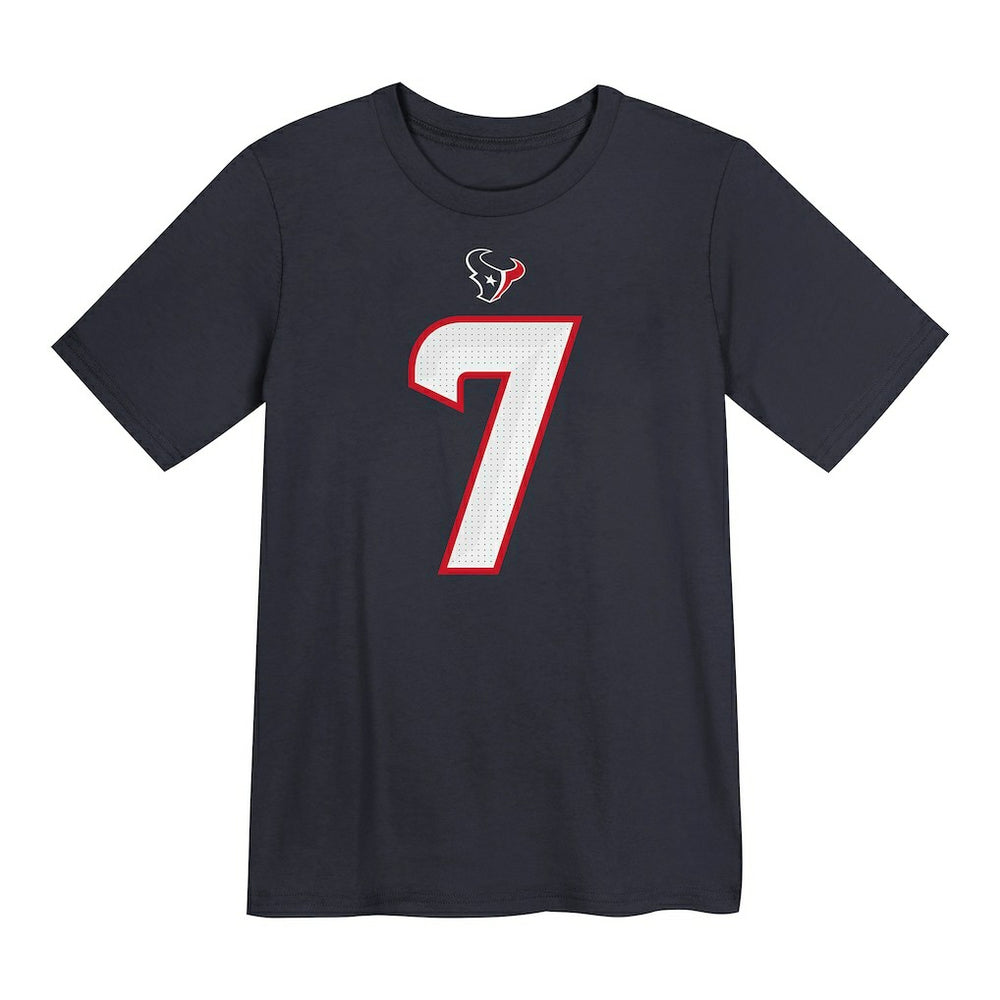 C.J. Stroud Houston Texans Preschool Player Name & Number T-Shirt Navy