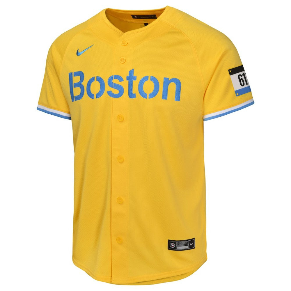 David Ortiz Boston Red Sox Nike Youth City Connect Limited Player Jersey - Gold Jerseys