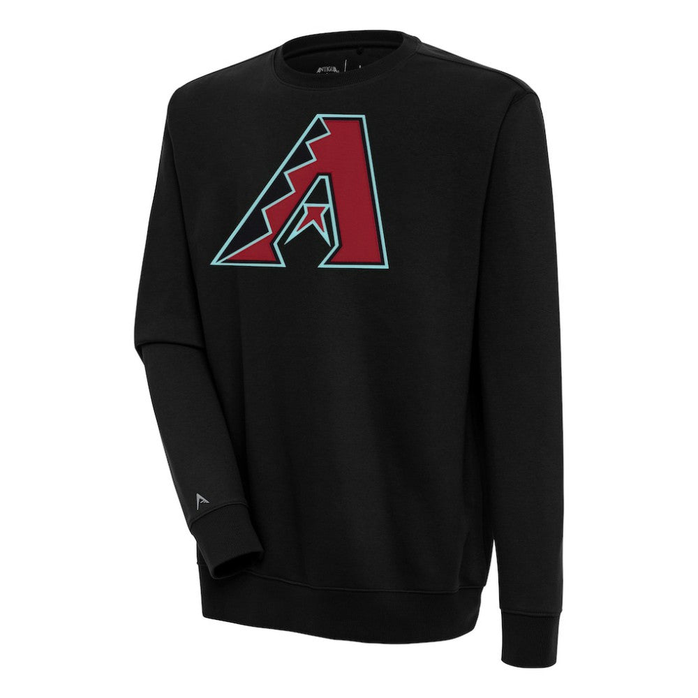 Arizona Diamondbacks Antigua Victory Pullover Sweatshirt - Black Pullover