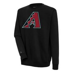 Arizona Diamondbacks Antigua Victory Pullover Sweatshirt - Black Pullover