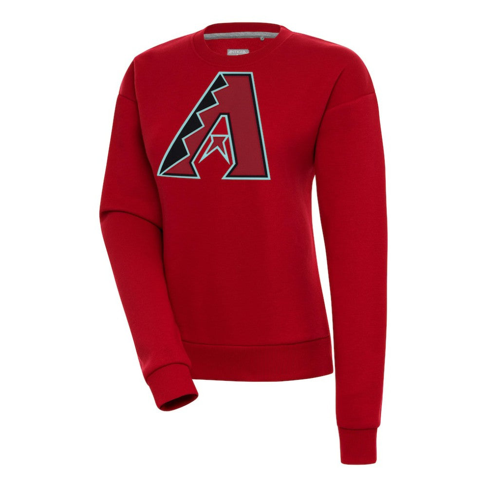 Arizona Diamondbacks Antigua Women's Victory Pullover Sweatshirt - Red Pullover