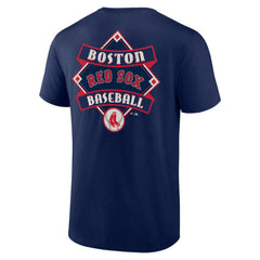 Boston Red Sox Cooperstown Collection Field Play T-Shirt - Navy T-shirts