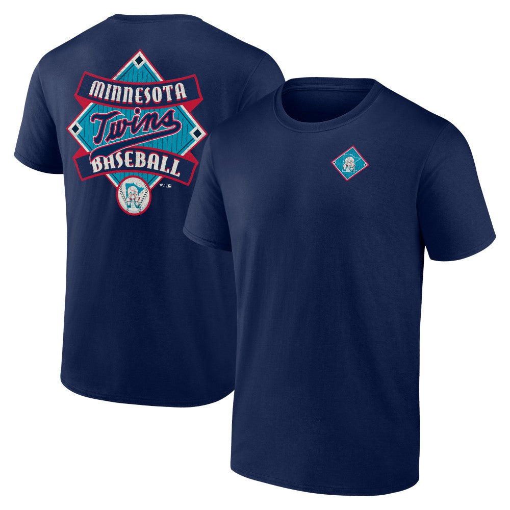 Minnesota Twins Cooperstown Collection Field Play T-Shirt - Navy T-shirts