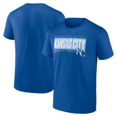 Kansas City Royals Blocked Out T-Shirt - Royal T-shirts