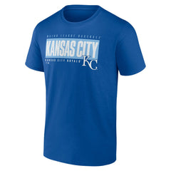 Kansas City Royals Blocked Out T-Shirt - Royal T-shirts