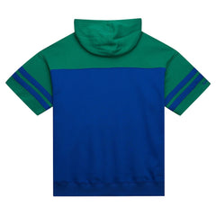 Seattle Seahawks Off Field Vintage Logo Short Sleeve Pullover Hoodie Royal