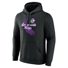 Sacramento Kings Pick & Roll Coverage Pullover Hoodie Black