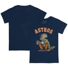 Houston Astros Tiny Turnip Youth Triceratops T-Shirt - Navy T-shirts