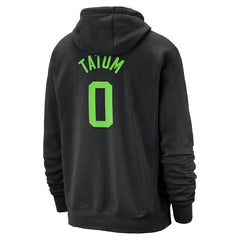 Jayson Tatum Boston Celtics 2024/25 City Edition Name & Number Pullover Hoodie Black