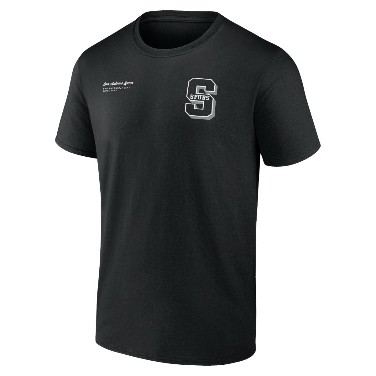 San Antonio Spurs Split Zone T-Shirt Black