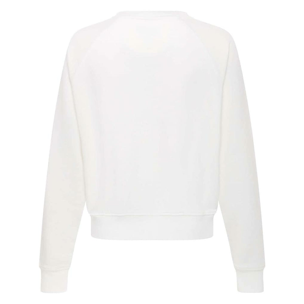 Boston Celtics Sportiqe Women's Ashlyn Super Soft Raglan Pullover Sweatshirt White