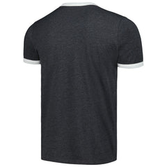 Chicago White Sox Majestic Threads Ringer Tri-Blend T-Shirt - Black T-shirts