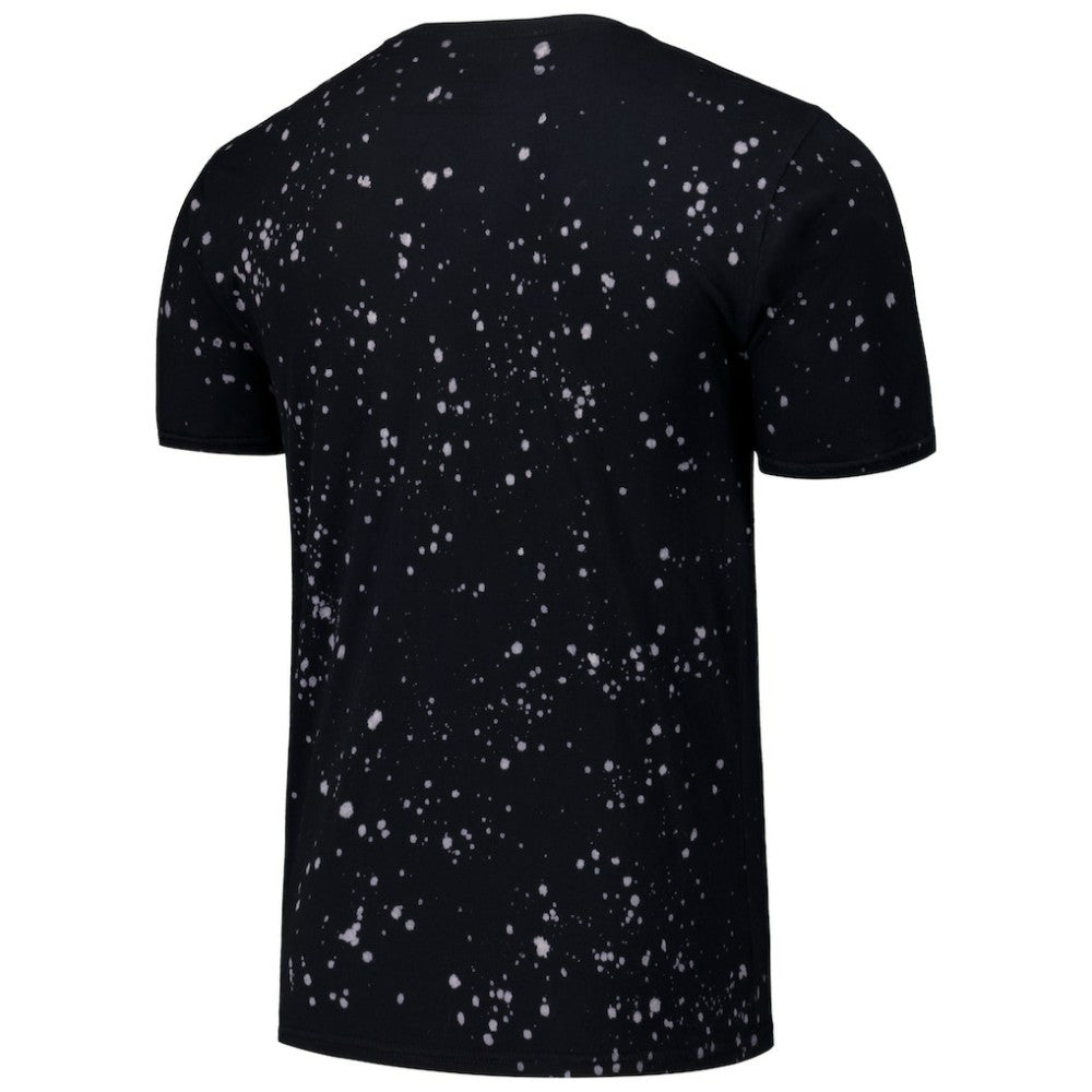 Los Angeles Dodgers Majestic Threads Splatter T-Shirt - Black/White T-shirts