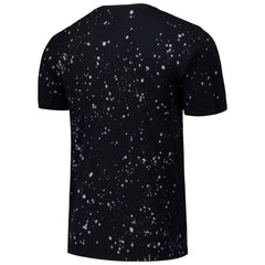 Los Angeles Dodgers Majestic Threads Splatter T-Shirt - Black/White T-shirts