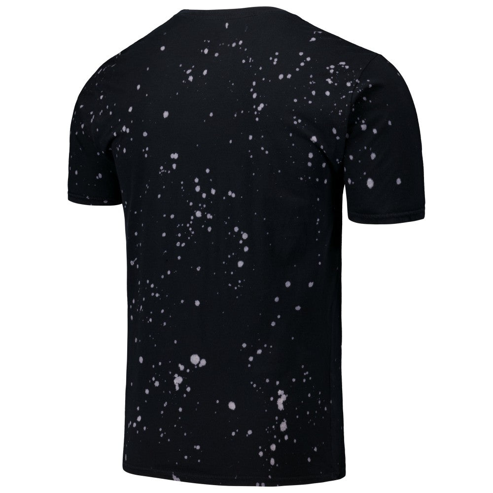 Houston Astros Majestic Threads Splatter T-Shirt - Black/White T-shirts