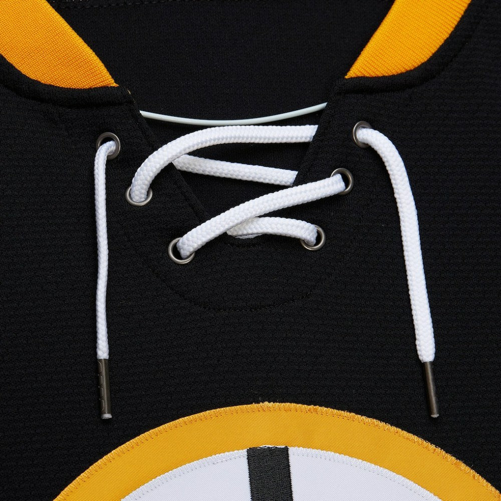 NHL Bobby Orr Boston Bruins Mitchell & Ness Big & Tall 1971/72 Blue Line 2.0 Jersey - Black