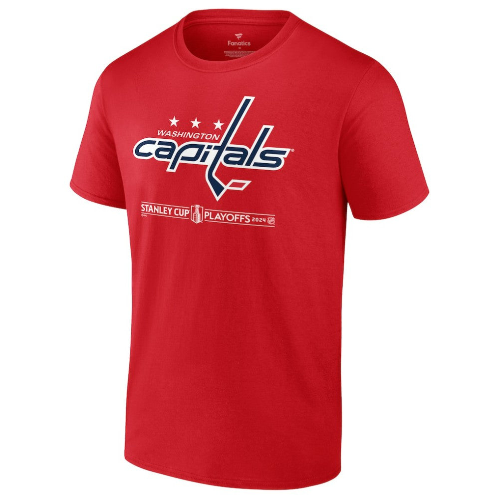 NHL Washington Capitals Fanatics 2024 Stanley Cup Playoffs Breakout T-Shirt - Red