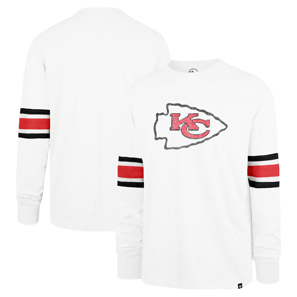 Kansas City Chiefs '47 Gridiron Premier Brex Long Sleeve T-Shirt White