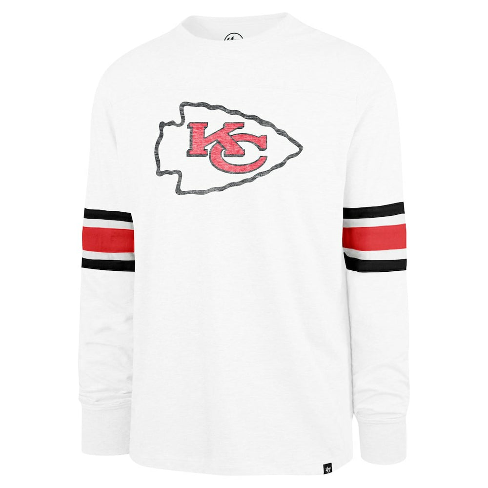 Kansas City Chiefs '47 Gridiron Premier Brex Long Sleeve T-Shirt White