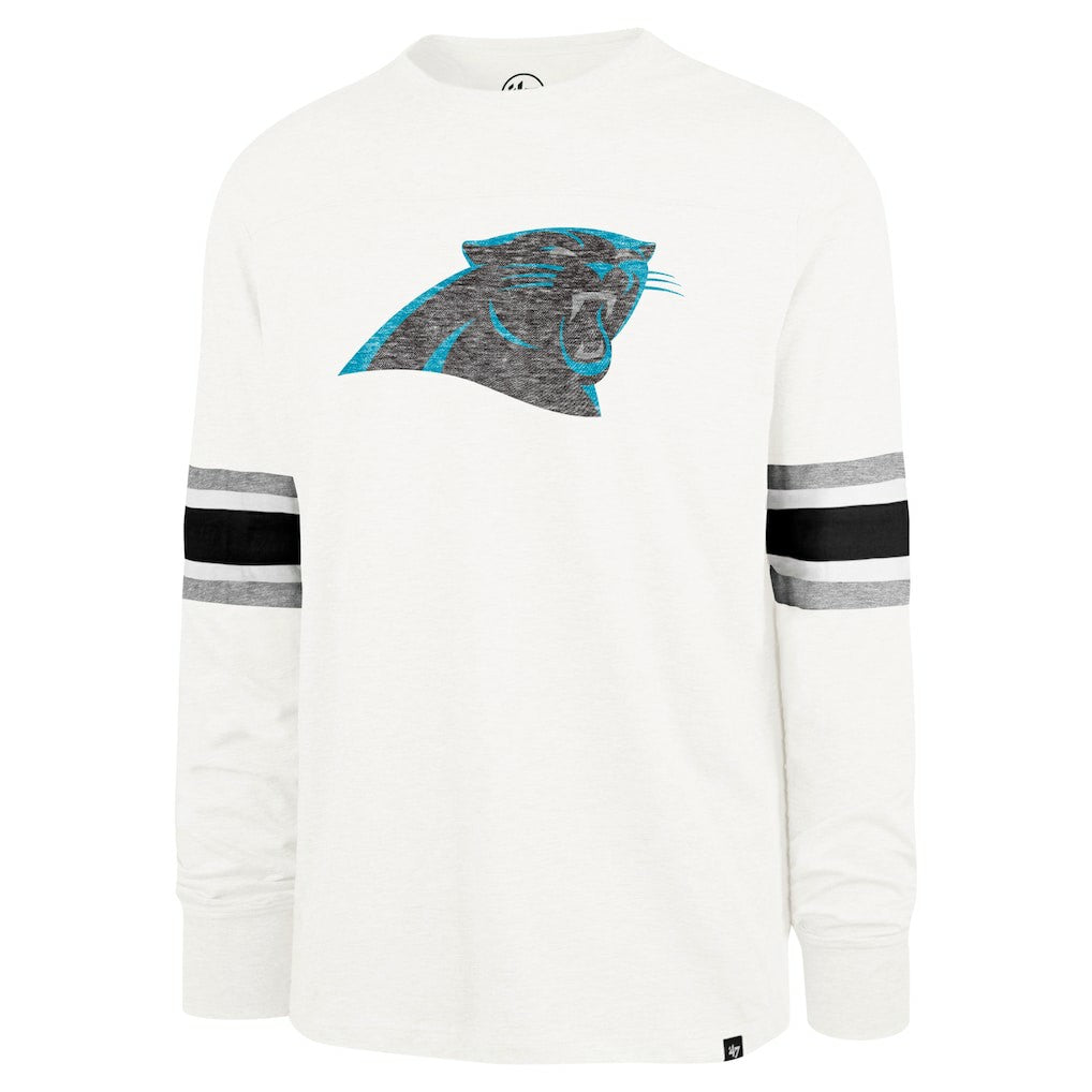 Carolina Panthers '47 Gridiron Premier Brex Long Sleeve T-Shirt White