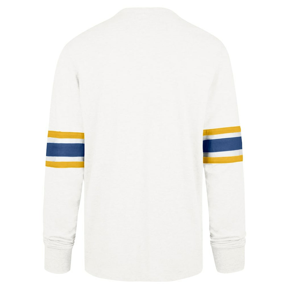 Los Angeles Chargers '47 Gridiron Premier Brex Long Sleeve T-Shirt White