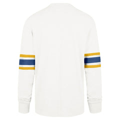 Los Angeles Chargers '47 Gridiron Premier Brex Long Sleeve T-Shirt White