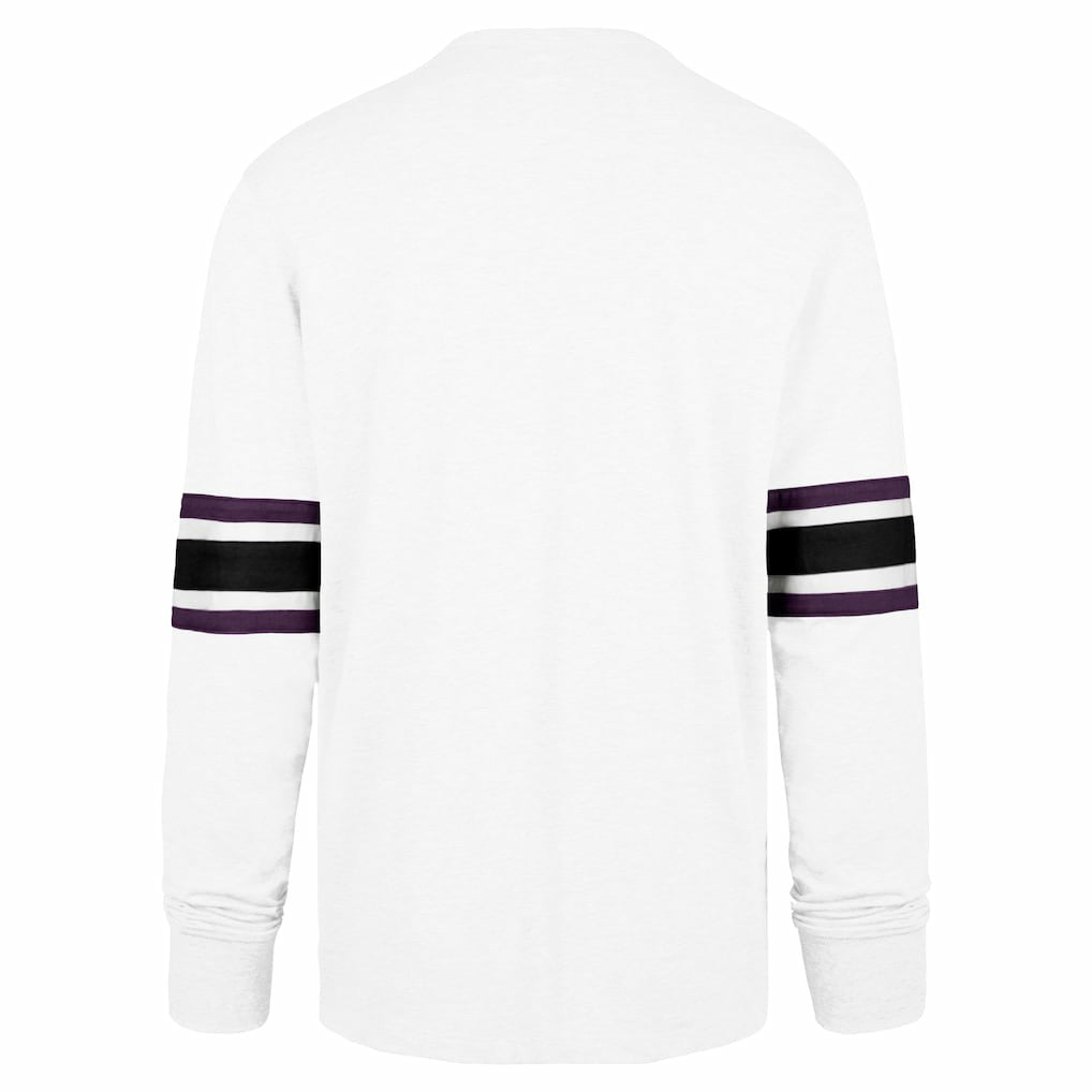 Baltimore Ravens '47 Gridiron Premier Brex Long Sleeve T-Shirt White