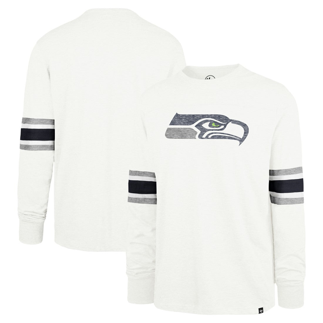 Seattle Seahawks '47 Gridiron Premier Brex Long Sleeve T-Shirt White