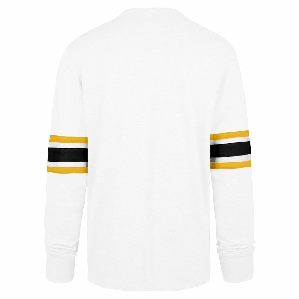 Pittsburgh Steelers '47 Gridiron Premier Brex Long Sleeve T-Shirt White