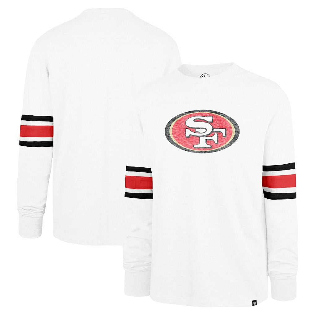 San Francisco 49ers '47 Gridiron Premier Brex Long Sleeve T-Shirt White