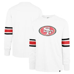San Francisco 49ers '47 Gridiron Premier Brex Long Sleeve T-Shirt White