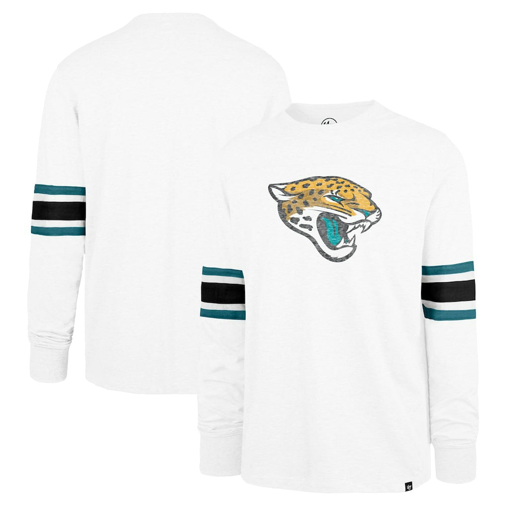 Jacksonville Jaguars '47 Gridiron Premier Brex Long Sleeve T-Shirt White