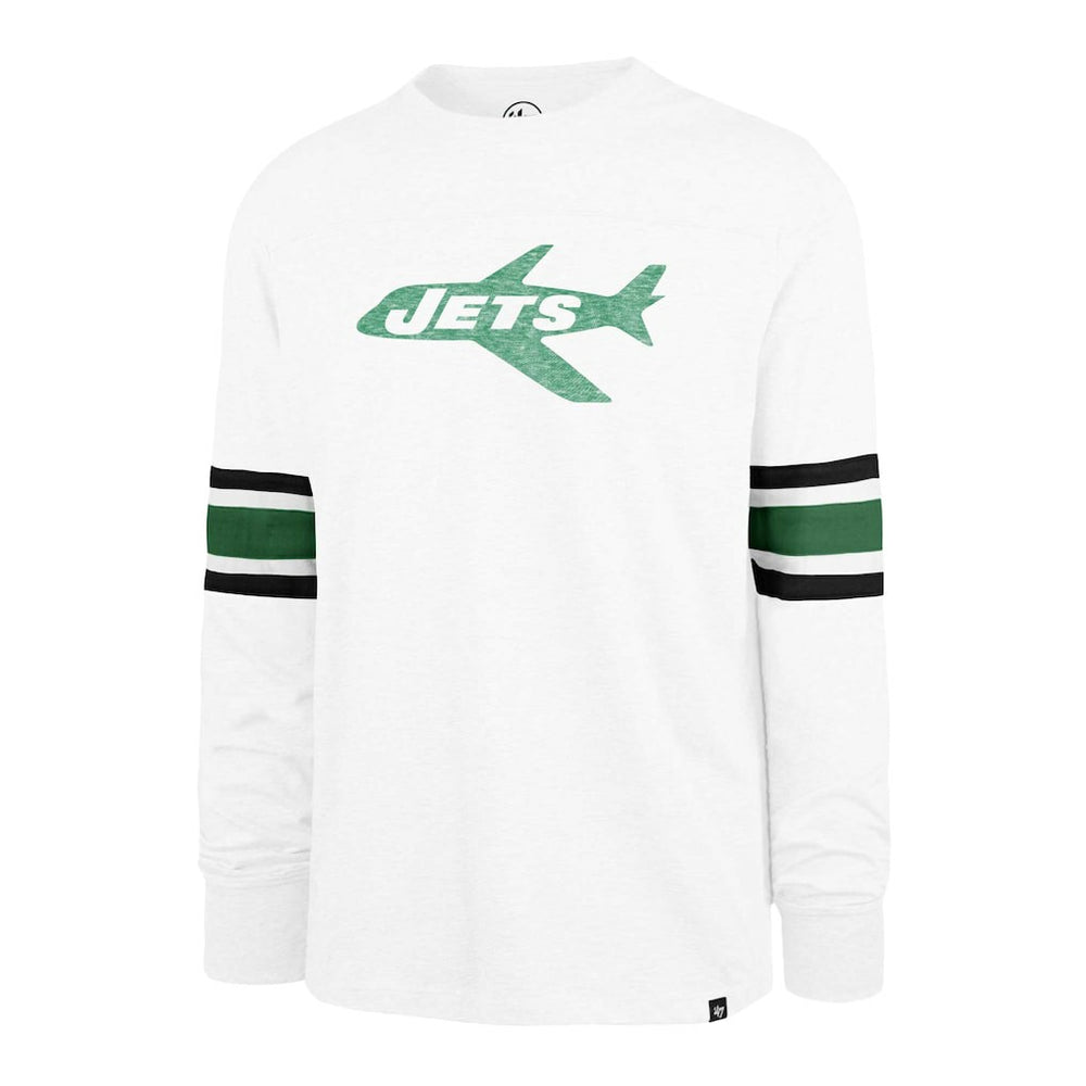 New York Jets '47 Gridiron Throwback Premier Brex Long Sleeve T-Shirt White