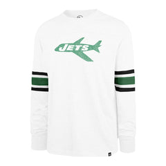 New York Jets '47 Gridiron Throwback Premier Brex Long Sleeve T-Shirt White