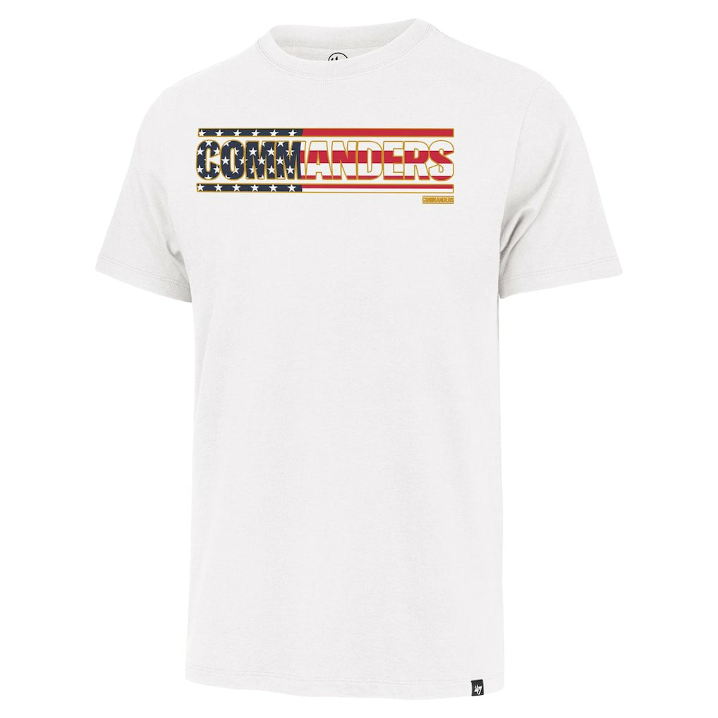 Washington Commanders '47 Flag Script Franklin T-Shirt White