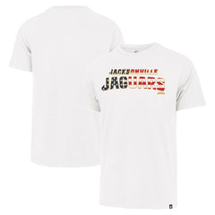 Jacksonville Jaguars '47 Flag Script Franklin T-Shirt White