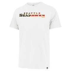 Seattle Seahawks '47 Flag Script Franklin T-Shirt White
